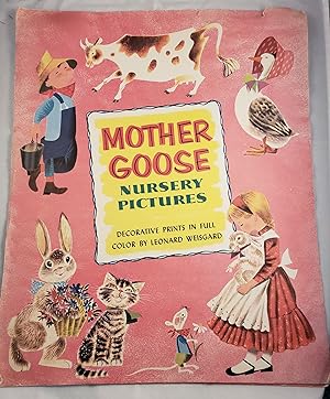 Bild des Verkufers fr Mother Goose Nursery Pictures Decorative Prints in Full Color zum Verkauf von WellRead Books A.B.A.A.