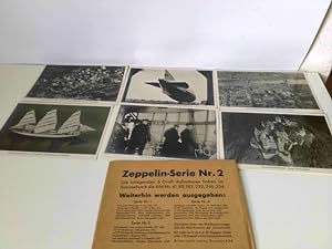 Zeppelin-Serie Nr. 2 - 6 Groß-Aufnahmen: Kriegs-Luftschiffe: Marine-Luftschiff L 53 (LZ 100) 1917...