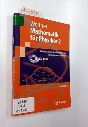 Immagine del venditore per Mathematik fr Physiker 2: Basiswissen fr das Grundstudium der Experimentalphysik (Springer-Lehrbuch) venduto da Versand-Antiquariat Konrad von Agris e.K.