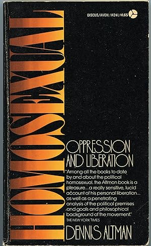 Seller image for Homosexual Oppression and Liberation for sale by Book 'Em