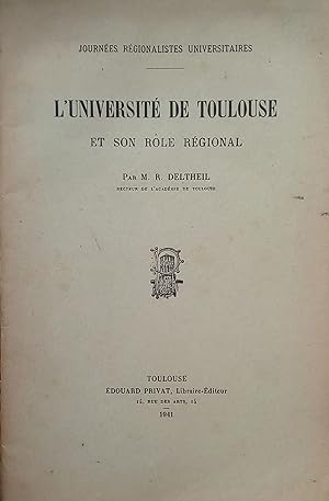 L'Université de Toulouse et son rôle régional