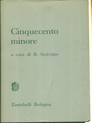 Immagine del venditore per Cinquecento minore venduto da Miliardi di Parole