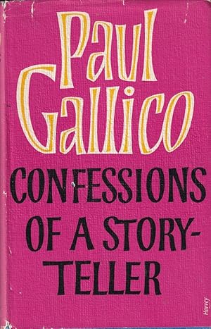 Seller image for Confessions of a Story-Teller for sale by Caerwen Books