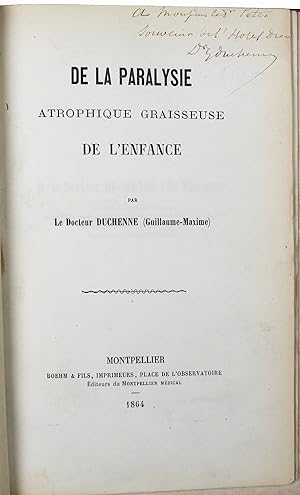 De la paralysie musculaire pseudo-hypertrophique ou paralysie myo-sclérosique