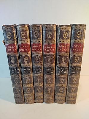 The History of the Decline and Fall of the Roman Empire 6 volumes complete