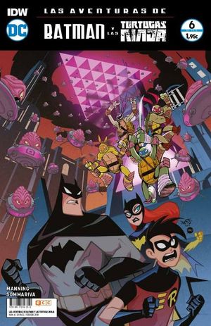 Imagen del vendedor de LAS AVENTURAS DE BATMAN Y LAS TORTUGAS NINJA NM. 6 (DE 6) a la venta por CENTRAL LIBRERA REAL FERROL