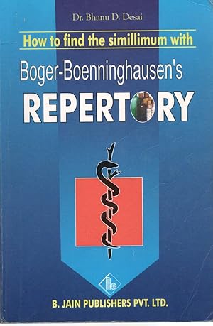 How to find the simillimum with boger-boenninghausen's repertory