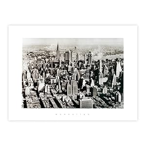 Stampa d'arte Vintage Manhattan 80x60 cm