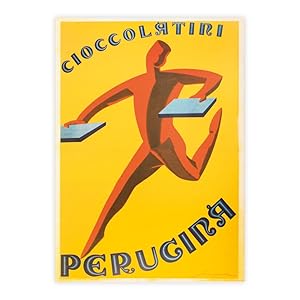 Stampa d'arte Vintage Cioccolatini Perugina - 80x60 cm