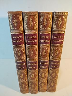 The Life of Samuel Johnson 4 volumes complete 1822