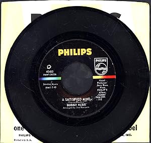 Seller image for A Satisfied Mind / Love Love Love (45 RPM VINYL 'SINGLE') for sale by Cat's Curiosities