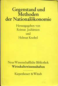 Seller image for Gegenstand und Methoden der Nationalkonomie. for sale by Bcher Eule