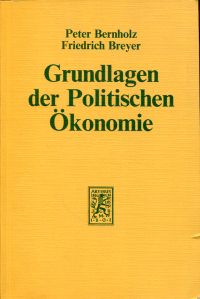 Immagine del venditore per Grundlagen der politischen konomie. venduto da Bcher Eule