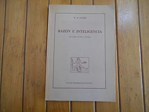 Imagen del vendedor de Razn e inteligencia. Con prefacio di Mara A. Raschini. a la venta por Librera Camino Bulnes