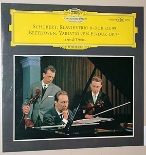 Schubert: Klaviertrio B-dur Op. 99. Beethoven: Variationen Es-dur Op. 44.