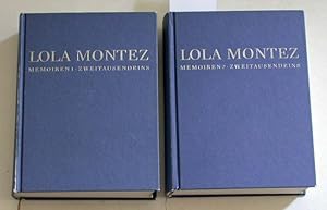 Bild des Verkufers fr Memoiren der Lola Montez (Grfin v. Landsfeld) in 2 Bnden. zum Verkauf von Versandantiquariat Kerstin Daras