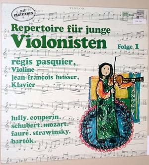 Bild des Verkufers fr Repertoire pour les jeunes violonistes Vol. 1. zum Verkauf von Versandantiquariat Kerstin Daras