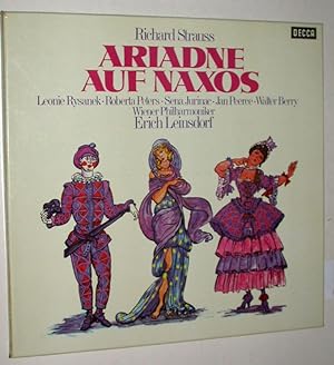 Ariadne auf Naxos. 3 LP-Box. Wiener Philharmoniker; Dirigent Erich Leinsdorf.