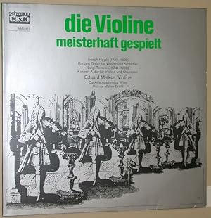 Konzert für Violine und Streicher. Eduard Melkus.