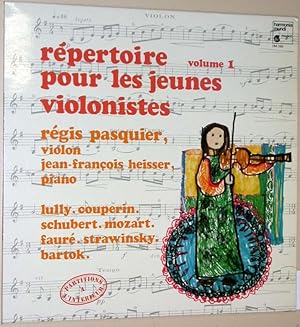 Bild des Verkufers fr Repertoire pour les jeunes violonistes Vol. 1. zum Verkauf von Versandantiquariat Kerstin Daras