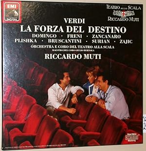 La Forza Del Destino. Oper in vier Akten. Giorgio Surian, Mirella Freni, Placido Domingo, Frances...