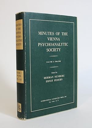 Imagen del vendedor de Minutes of The Vienna Psychoanalytic Society, Volume I: 1906-1908 a la venta por Minotavros Books,    ABAC    ILAB