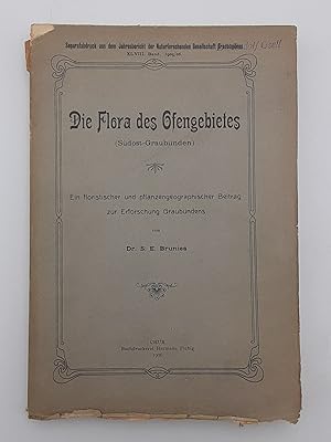 Die Flora des Ofengebietes (Südost-Graubünden) - Ein floristischer und pflanzengeographischer Bei...