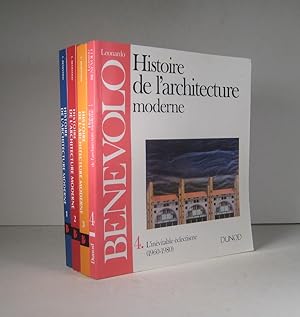 Histoire de l'architecture moderne. 4 Volumes