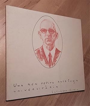 Imagen del vendedor de Una ben petita antologia universitria a la venta por Llibres Bombeta