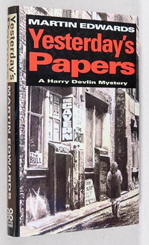 Seller image for Yesterday's Papers; A Harry Devlin Mystery for sale by Christopher Morrow, Bookseller