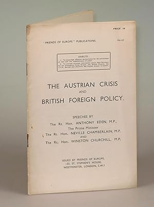 Image du vendeur pour The Austrian Crisis and British Foreign Policy mis en vente par Churchill Book Collector ABAA/ILAB/IOBA