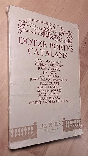 Seller image for Dotze poetes catalans for sale by Llibres Bombeta