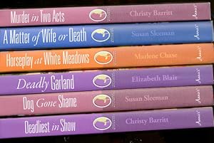 Lot of 6 Annie's Creative Woman Mysteries (Annies)