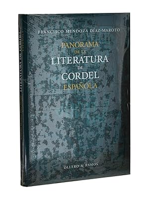 Bild des Verkufers fr PANORAMA DE LA LITERATURA DE CORDEL ESPAOLA zum Verkauf von Librera Monogatari