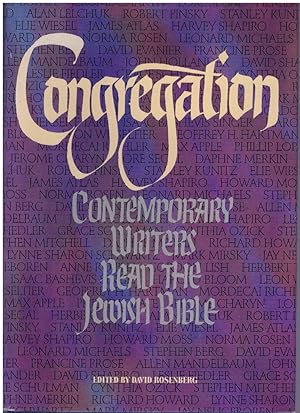 Image du vendeur pour CONGREGATION Contemporary Writers Read the Jewish Bible mis en vente par Books on the Boulevard