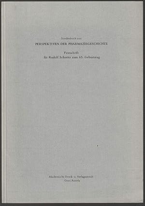 Bild des Verkufers fr Die ephesische Diana als Natursymbol bei Alexander von Humboldt. Sonderdruck aus "Perspektiven der Pharmaziegeschichte". Festschrift fr Rudolf Schmitz zum 65. Geburtstag. zum Verkauf von Antiquariat Dennis R. Plummer