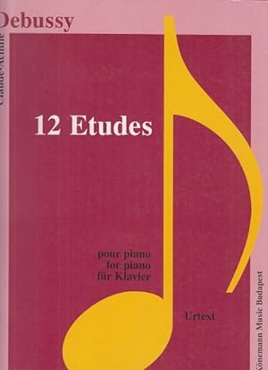 Seller image for 12 Etudes pur piano for piano fr Klavier. Urtext. for sale by Antiquariat an der Nikolaikirche