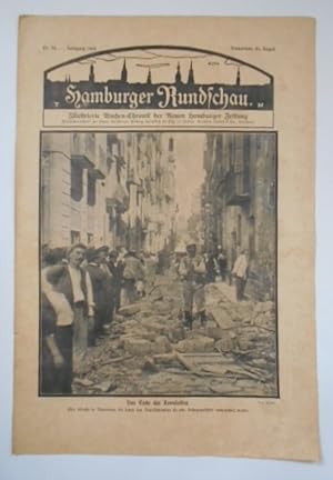 Hamburger Rundschau. Illustrierte Wochen-Chronik der Neuen Hamburger Zeitung. Nr. 34. Jahrgang 19...