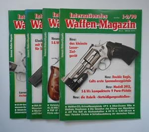 Internationale Waffen-Magazin. Jahrgang 1990: Ausgabe 1-2/ 4/ 5 und Ausgabe 7-8/1992. Konvolut au...