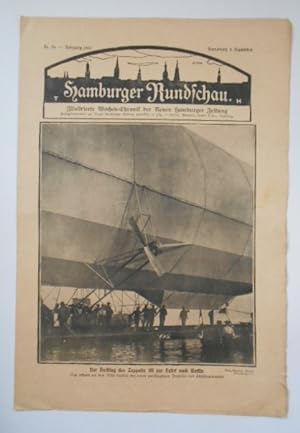 Hamburger Rundschau. Illustrierte Wochen-Chronik der Neuen Hamburger Zeitung. Nr. 36. Jahrgang 19...