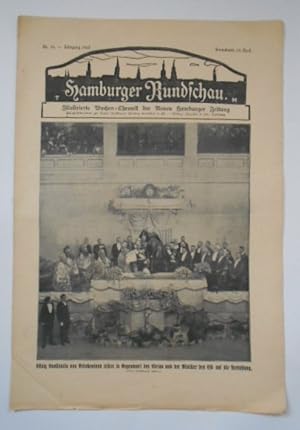 Hamburger Rundschau. Illustrierte Wochen-Chronik der Neuen Hamburger Zeitung. Nr. 16. Jahrgang 19...