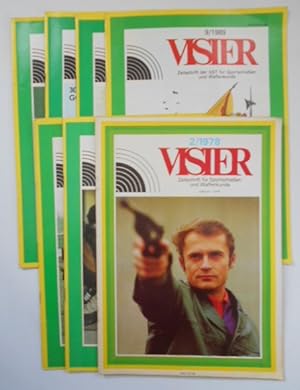 Visier - Zeitschrift der GST für Sportschießen und Waffenkunde. [Konvolut aus 7 Heften]. 2/1978; ...