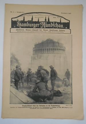 Hamburger Rundschau. Illustrierte Wochen-Chronik der Neuen Hamburger Zeitung. Nr. 14. Jahrgang 19...