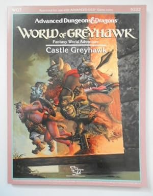 Castle Greyhawk (World of Greyhawk, WG7). Advanced Dungeon & Dragons. Fantasy Worl Adventure.