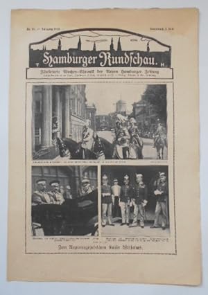 Hamburger Rundschau. Illustrierte Wochen-Chronik der Neuen Hamburger Zeitung. Nr. 23. Jahrgang 19...