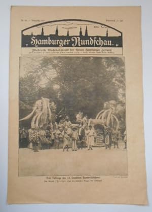 Hamburger Rundschau. Illustrierte Wochen-Chronik der Neuen Hamburger Zeitung. Nr. 29. Jahrgang 19...