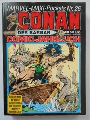 Seller image for Marvel-Maxi-Pockets Nr. 26. Conan der Barbar. Comic Jahrbuch. Knig Conan. Die Grber unter Tarantia. for sale by KULTur-Antiquariat