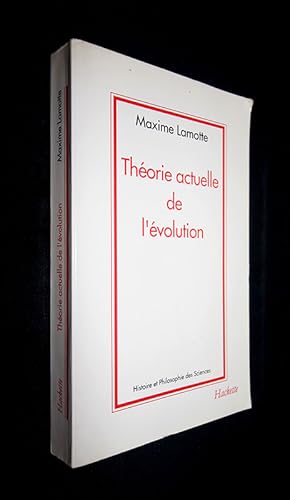 Seller image for Thorie actuelle de l'volution for sale by Abraxas-libris