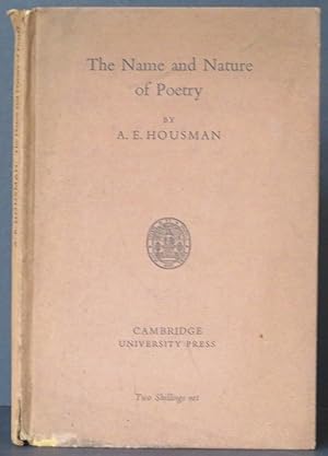 The Name and Nature of Poetry