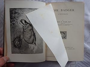 The Badger - A Monograph